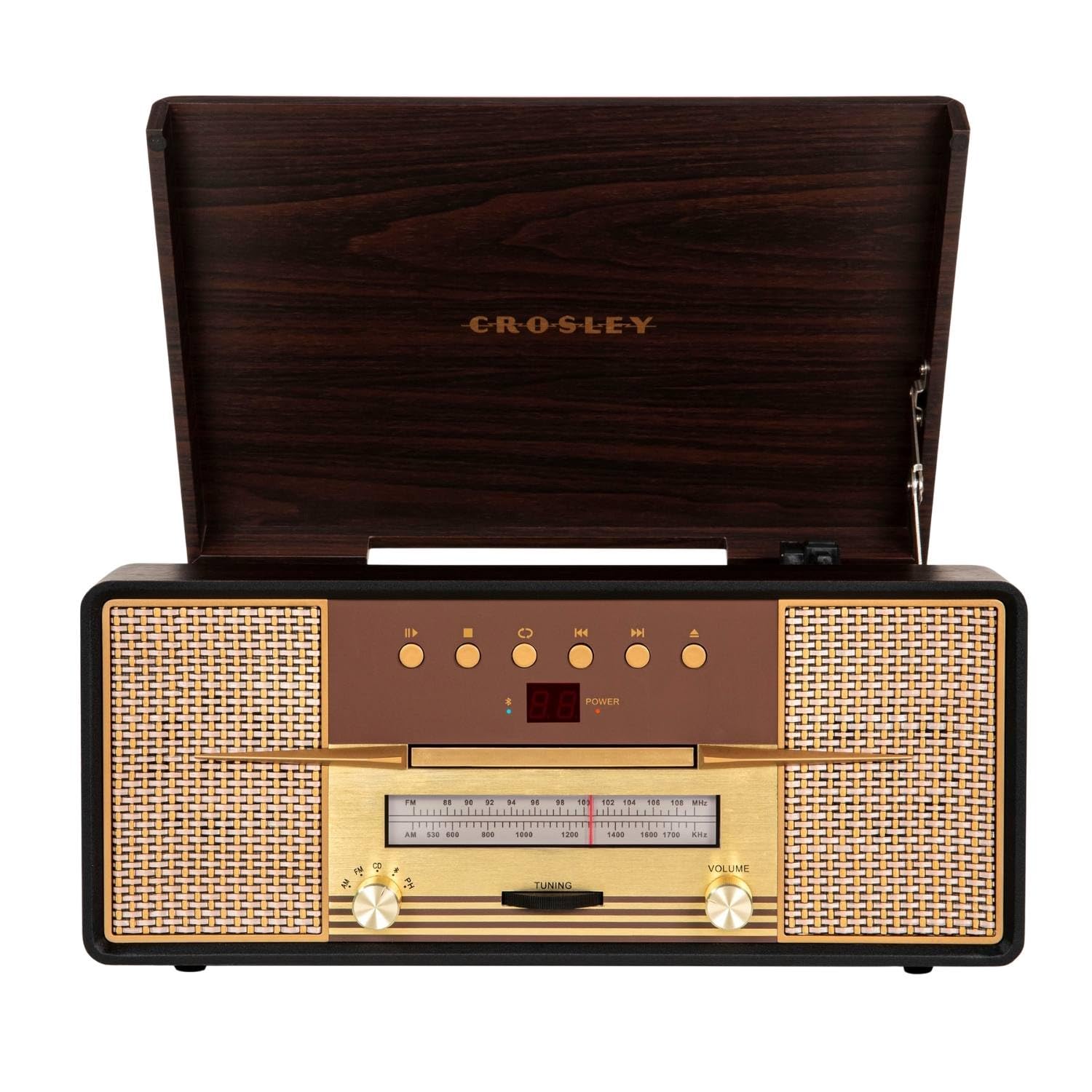 crosley-rhapsody-platine-vinyle-acajou-haut-parleurs-int-gr-s image 1