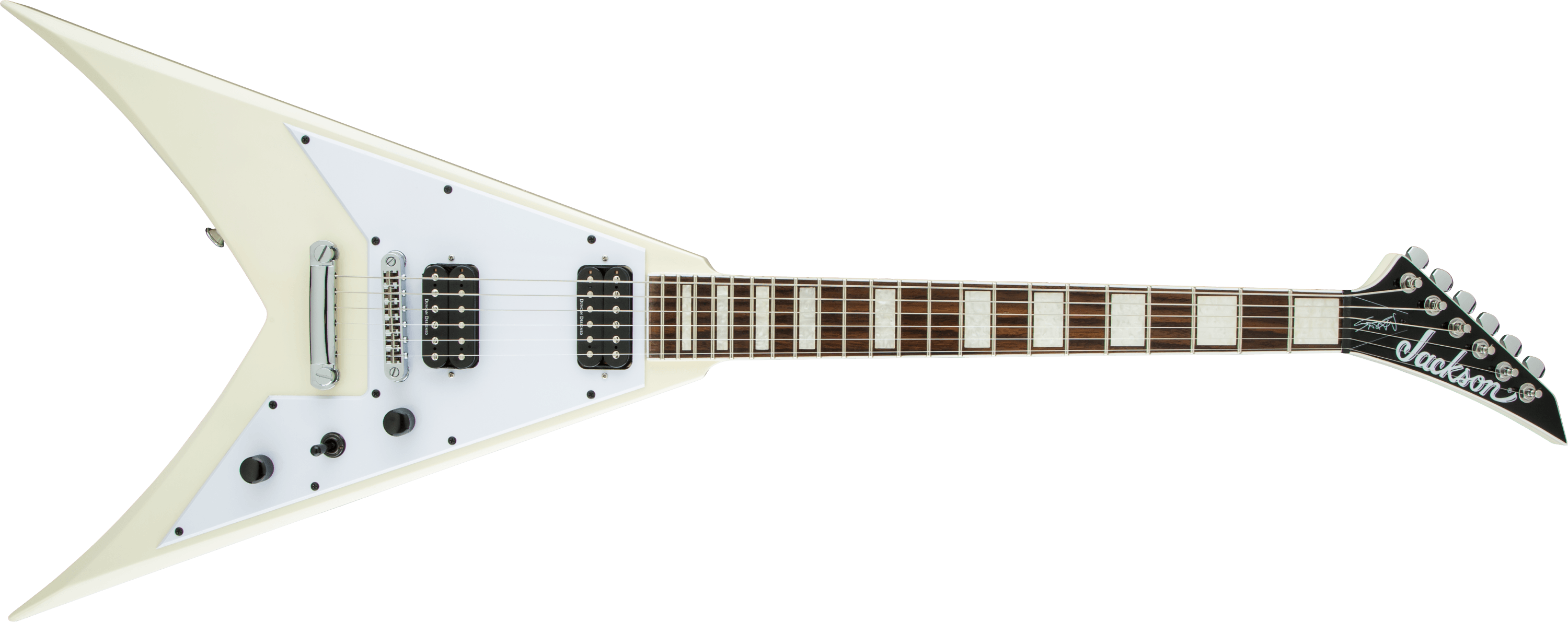 jackson-x-scott-ian-king-v-kvxt-guitare-v-candy-apple-red image 3