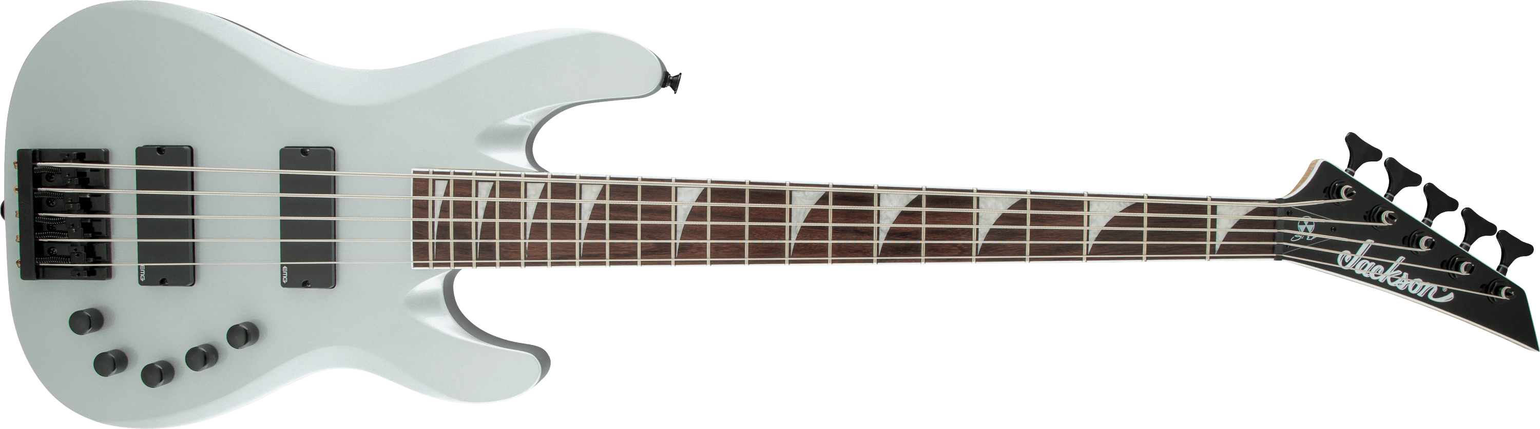 jackson-x-series-ellefson-cbx-v-basse-quicksilver image 1
