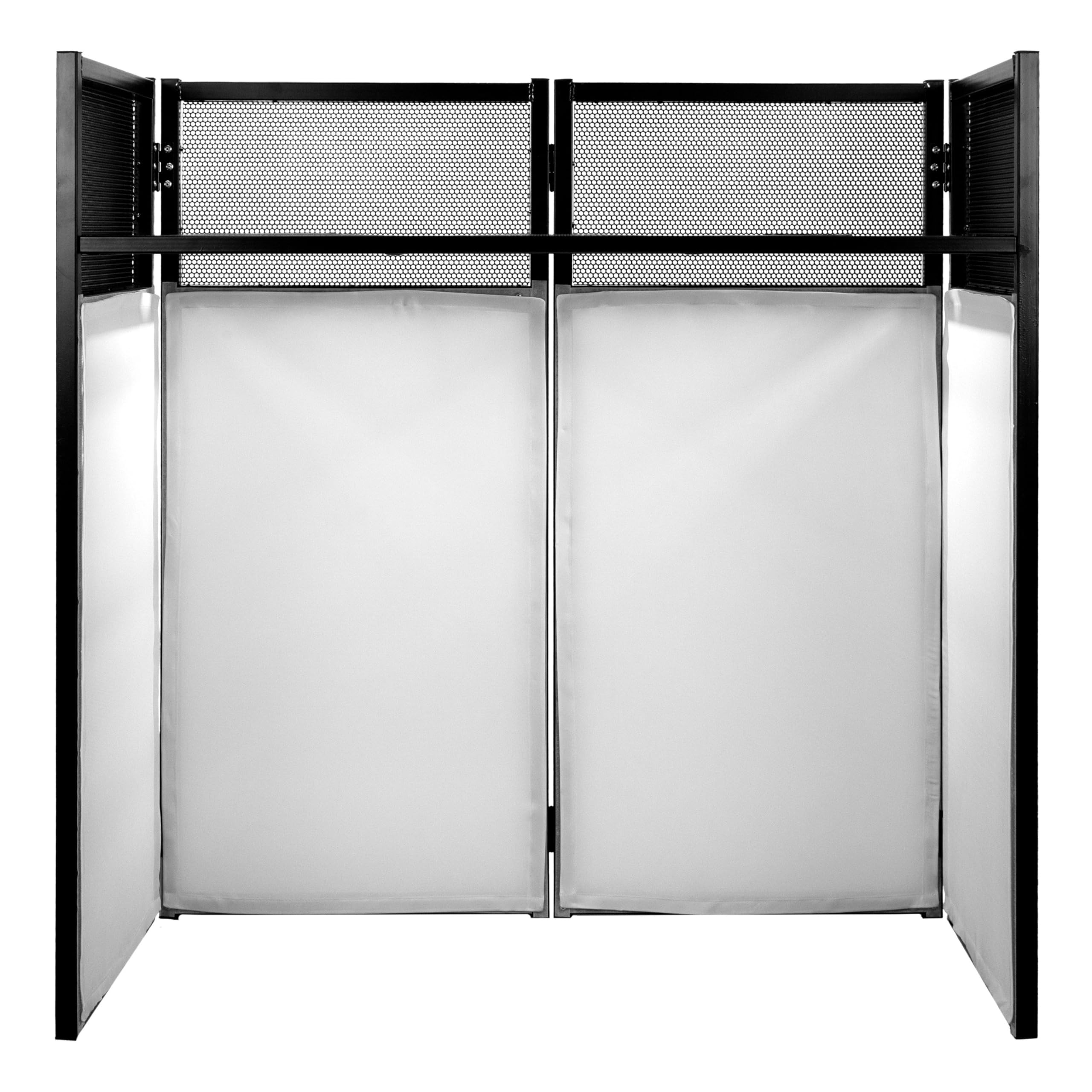 boomtonedj-dj-desk-white-stand-dj-pliable-housses-blanches image 3