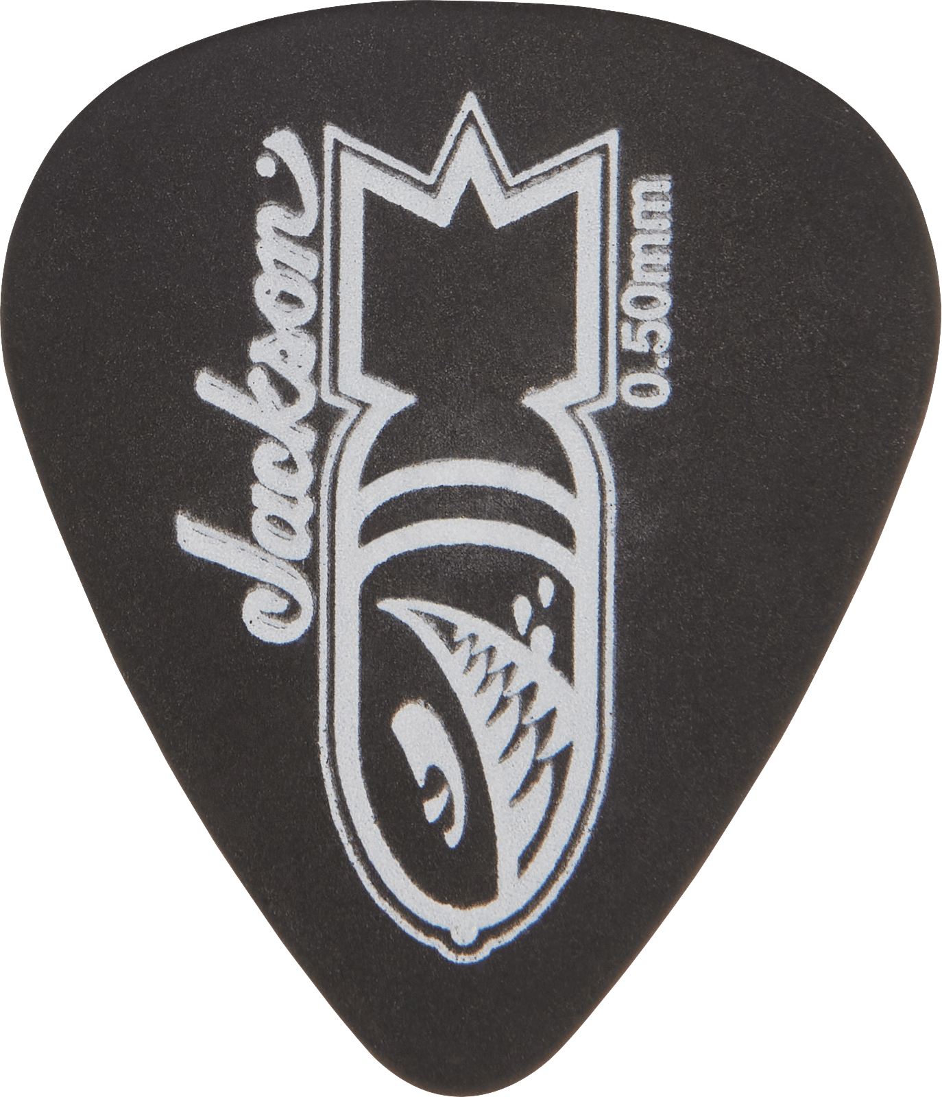 jackson-351-bomb-picks-m-diators-guitare-noirs-0-73-mm-x12 image 1