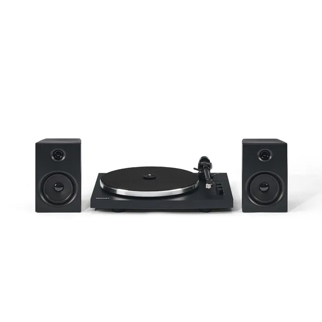 crosley-t150-tourne-disque-bluetooth-noir-avec-enceintes-30w image 1