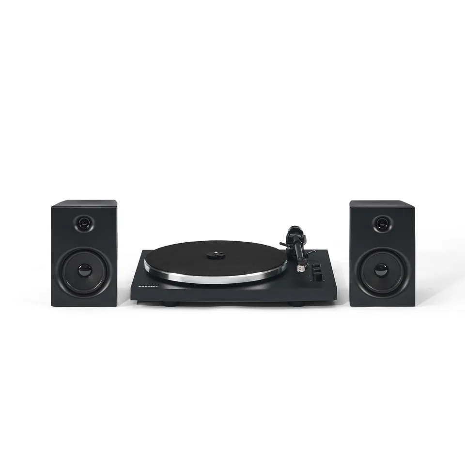 crosley-t150-tourne-disque-bluetooth-noir-avec-enceintes-30w image 1