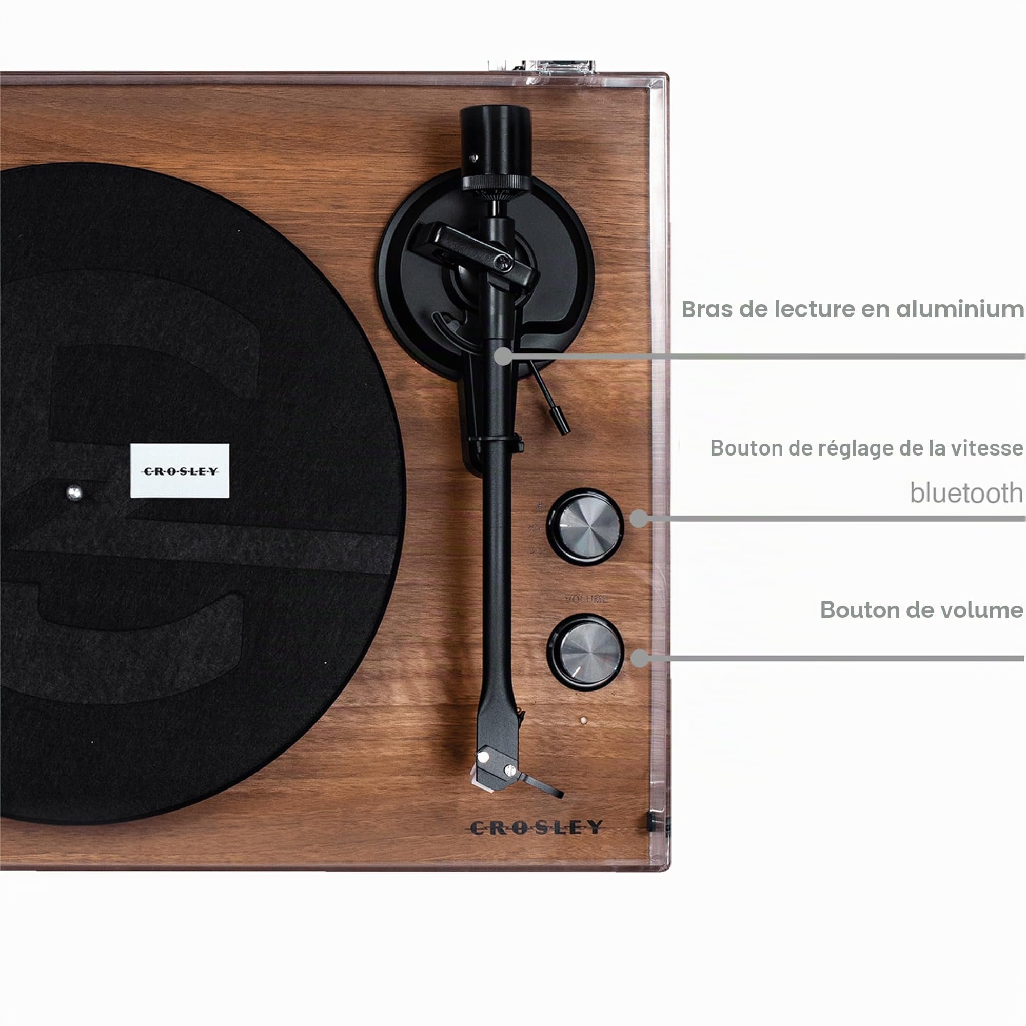 crosley-c62-tourne-disque-bluetooth-noyer-enceintes image 6