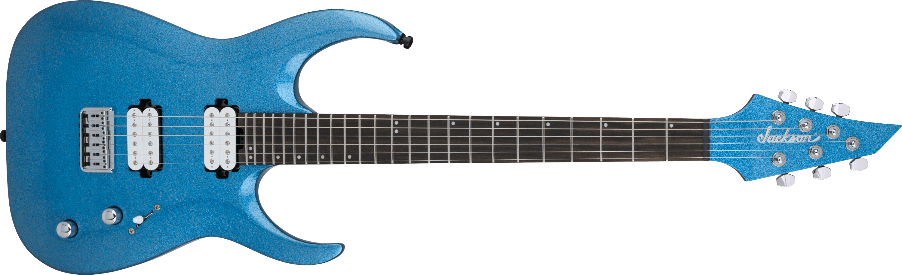 jackson-pro-plus-misha-mansoor-juggernaut-ht6-guitare-blue-sparkle image 1