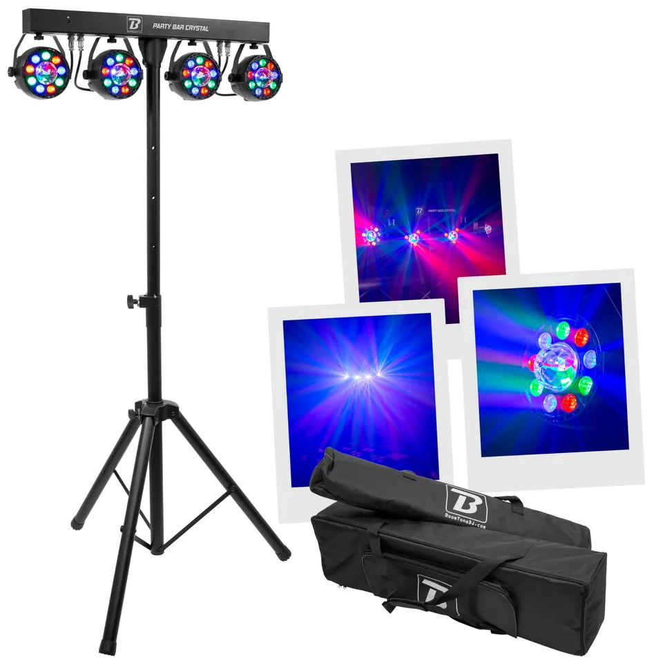 boomtonedj-party-bar-crystal-mkii-barre-4-spots-tr-pied image 1