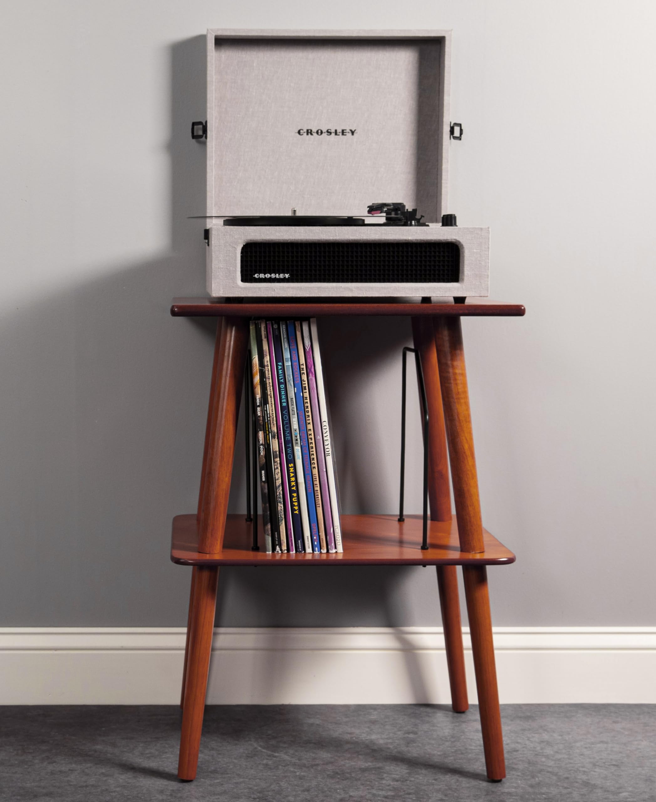 crosley-manchester-meuble-vinyle-paprika-rangement-disques image 3