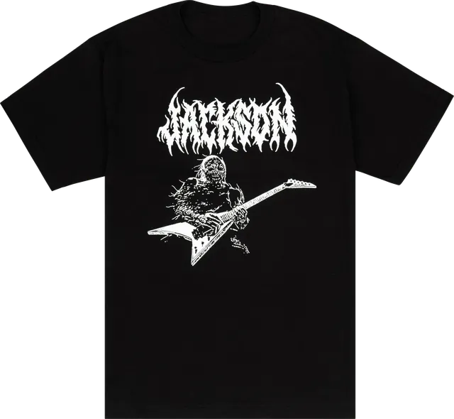 jackson-skeletone-t-shirt-t-shirt-noir-coton image 1