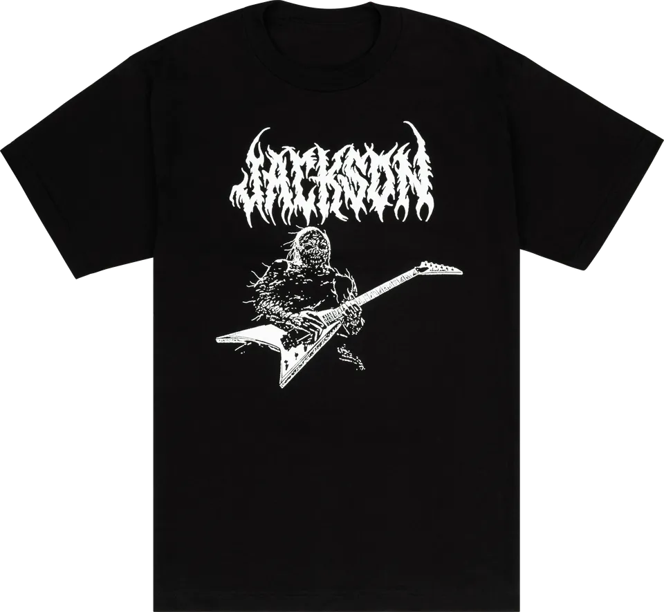 jackson-skeletone-t-shirt-t-shirt-noir-coton image 1