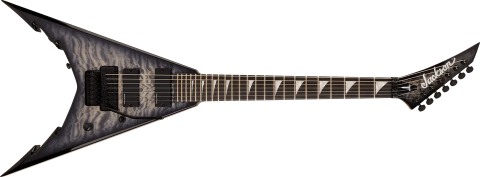 jackson-pro-king-v-kv7q-guitare-lectrique-corey-beaulieu-transparent-black image 1