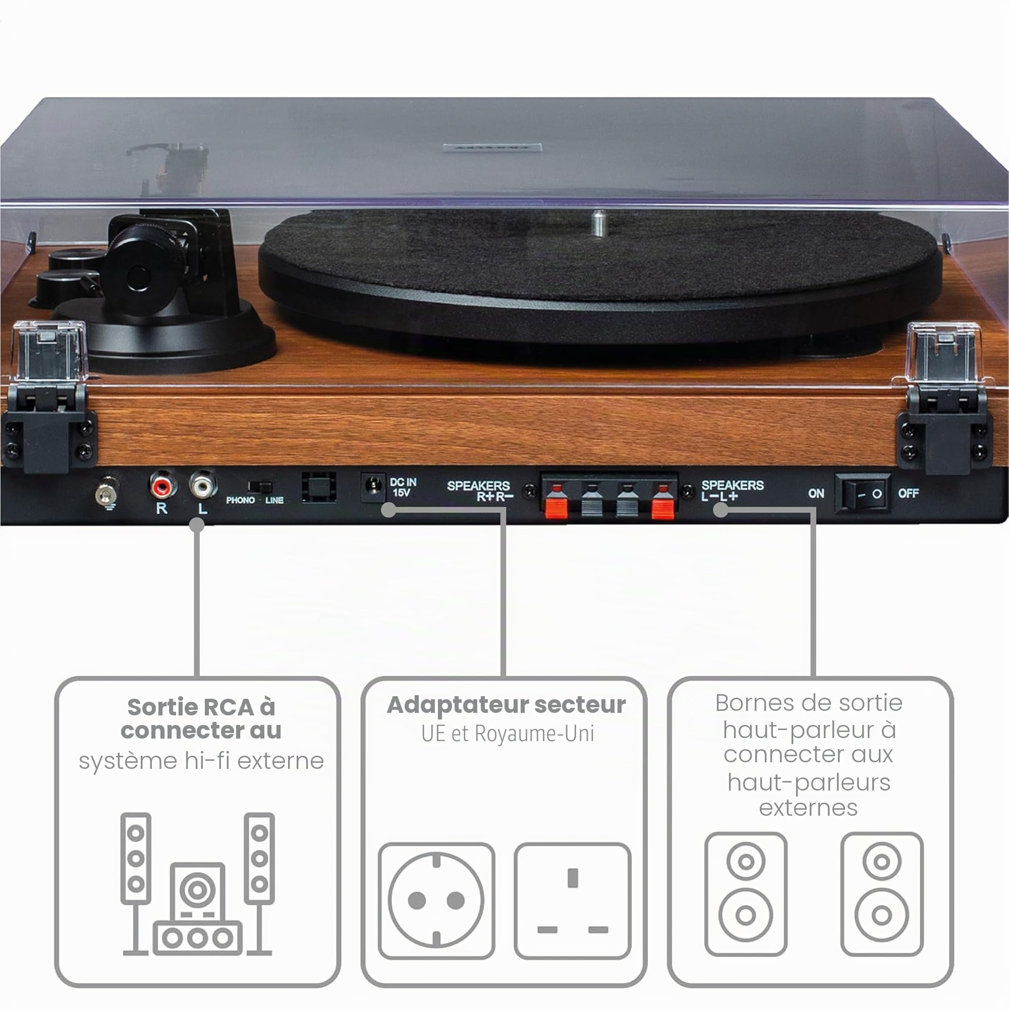 crosley-c62-tourne-disque-bluetooth-noyer-enceintes image 4