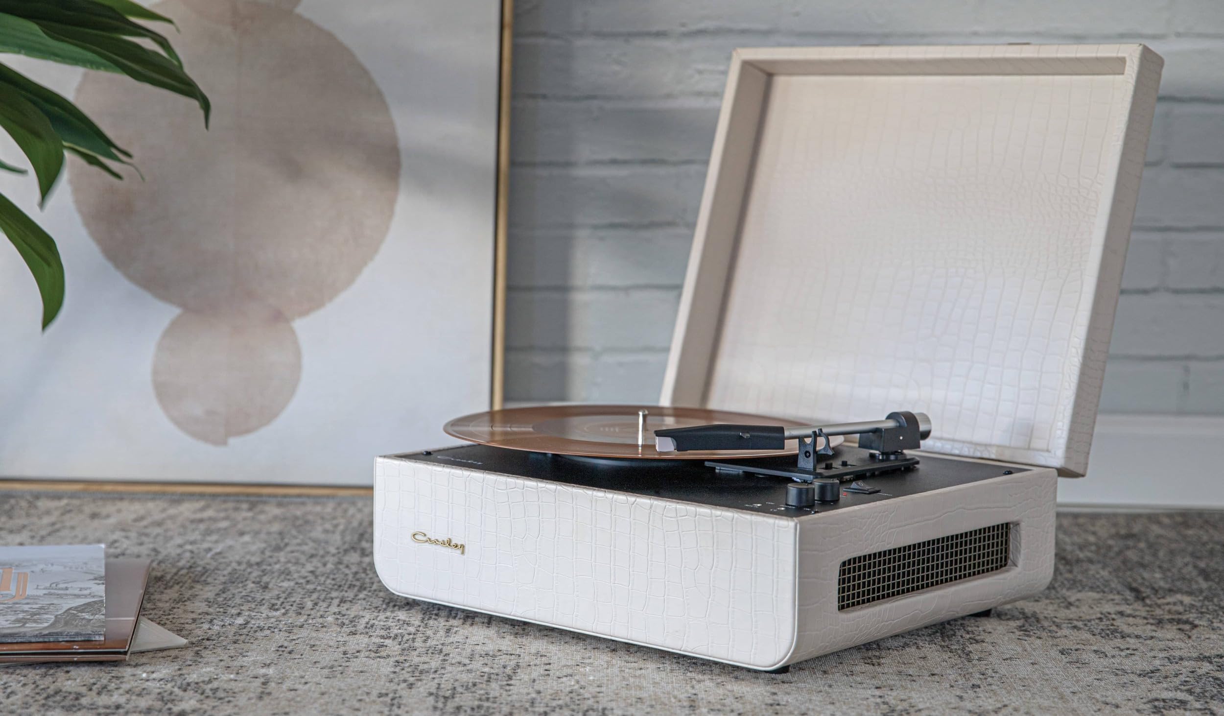 crosley-mercury-platine-vinyle-bluetooth-ivoire-vintage image 2