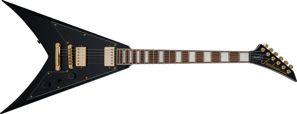 jackson-kvxt-scott-ian-king-v-guitare-black image 1