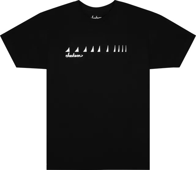 jackson-shark-fin-neck-t-shirt-tee-shirt-noir image 1