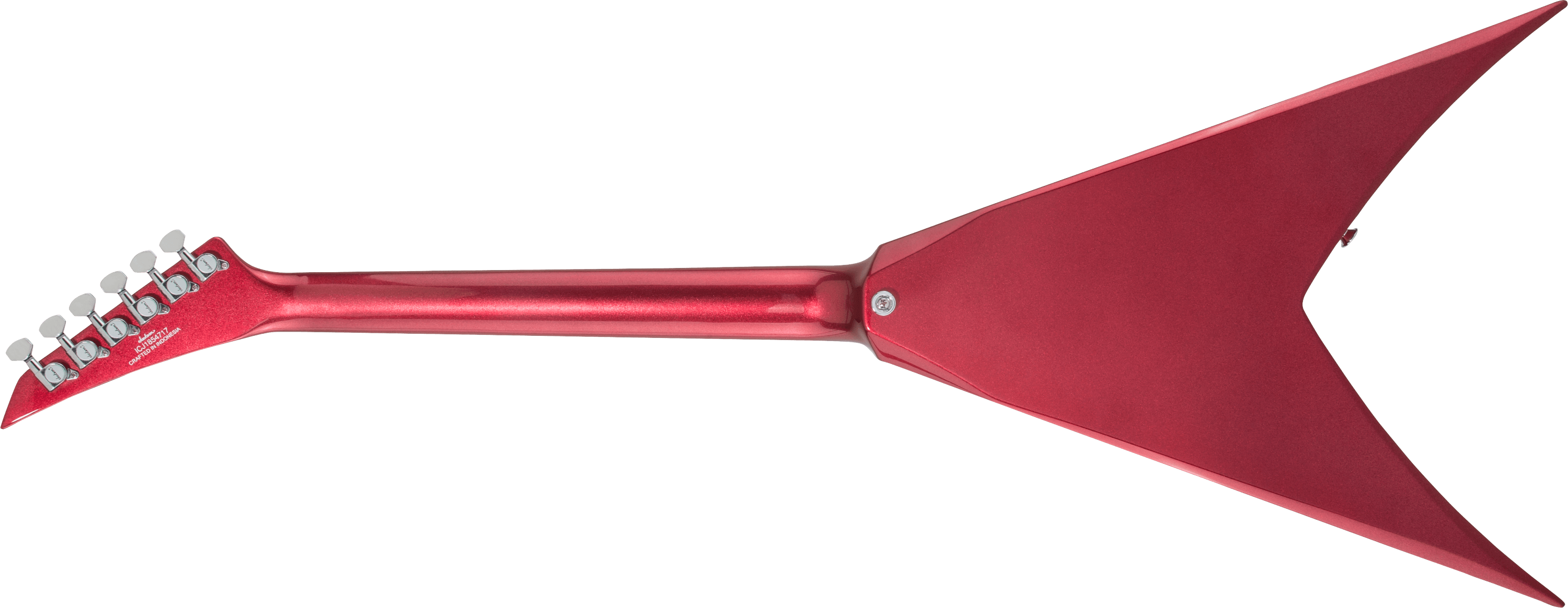 jackson-x-scott-ian-king-v-kvxt-guitare-v-candy-apple-red image 2