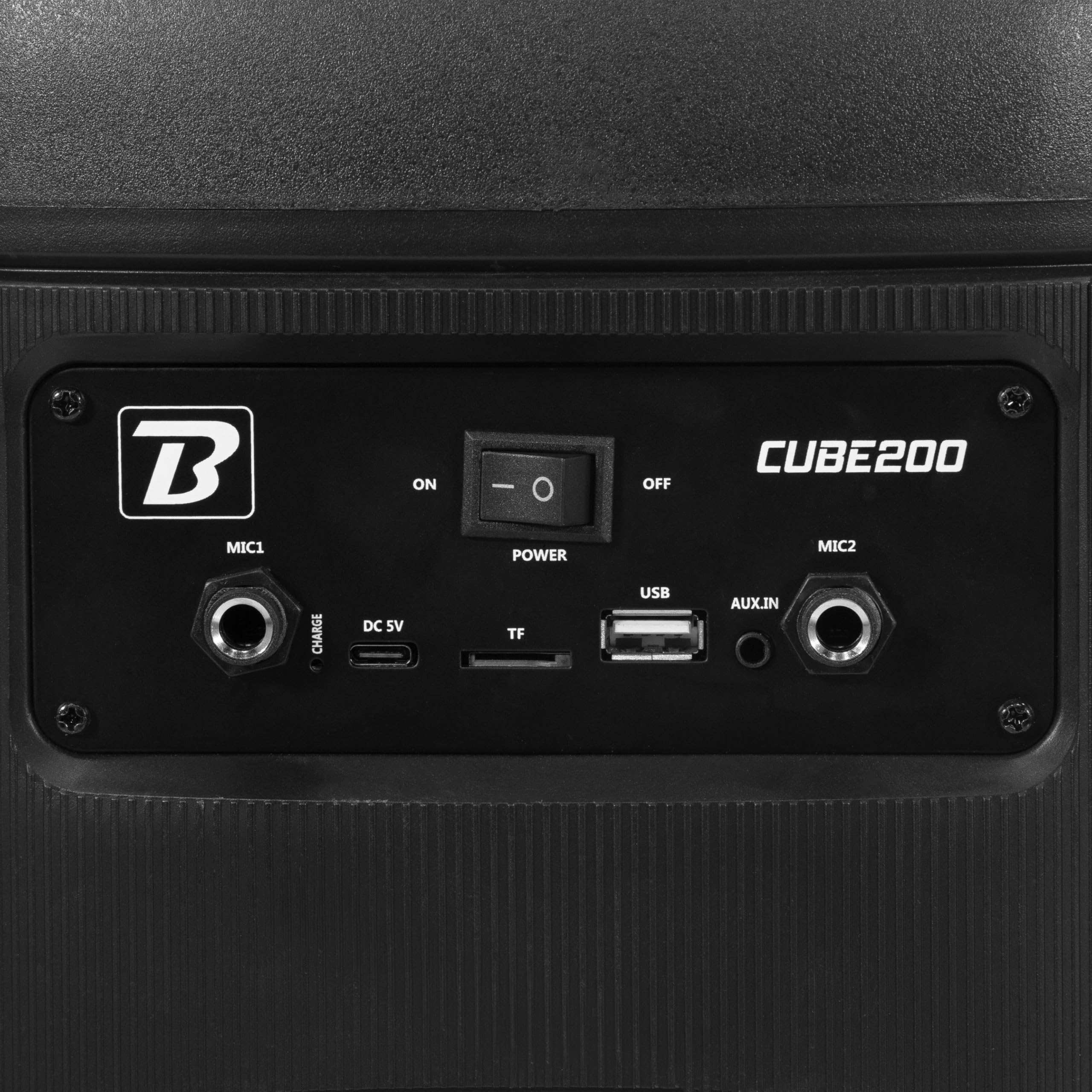 boomtonedj-cube-200-enceinte-portable-karaok-bluetooth-led-200w image 5