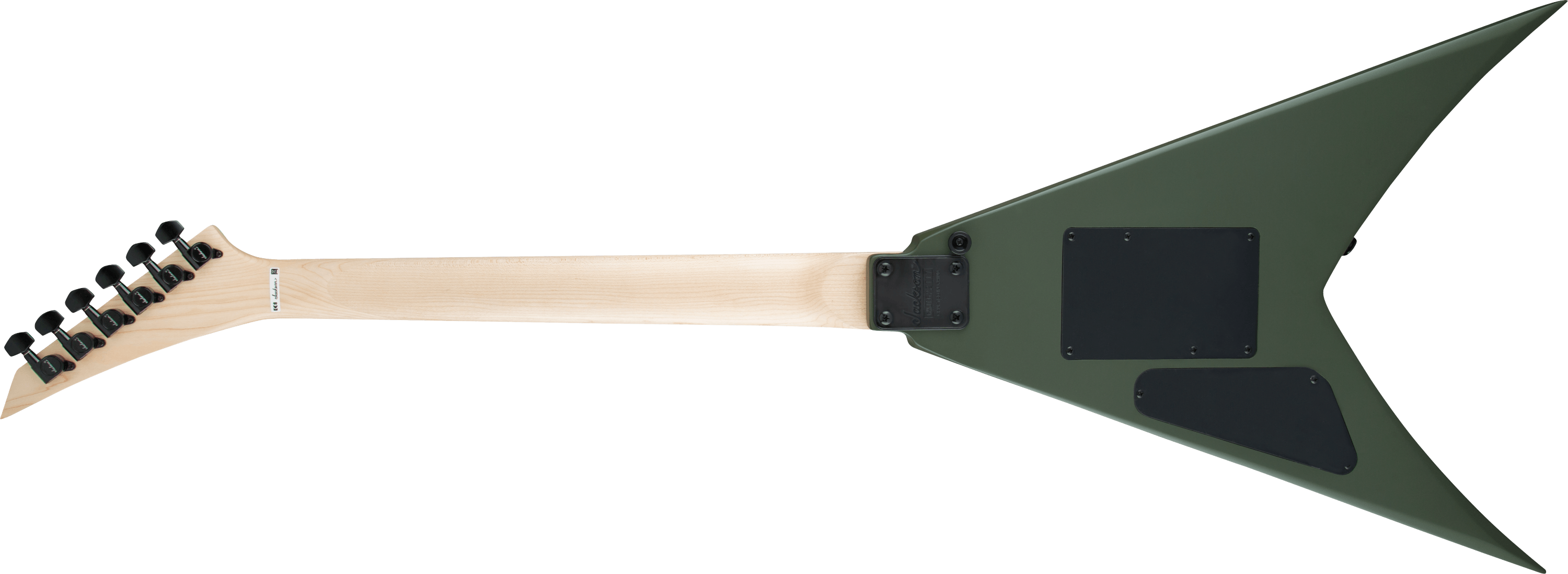 jackson-js-king-v-js32-guitare-army-drab-floyd-rose image 2