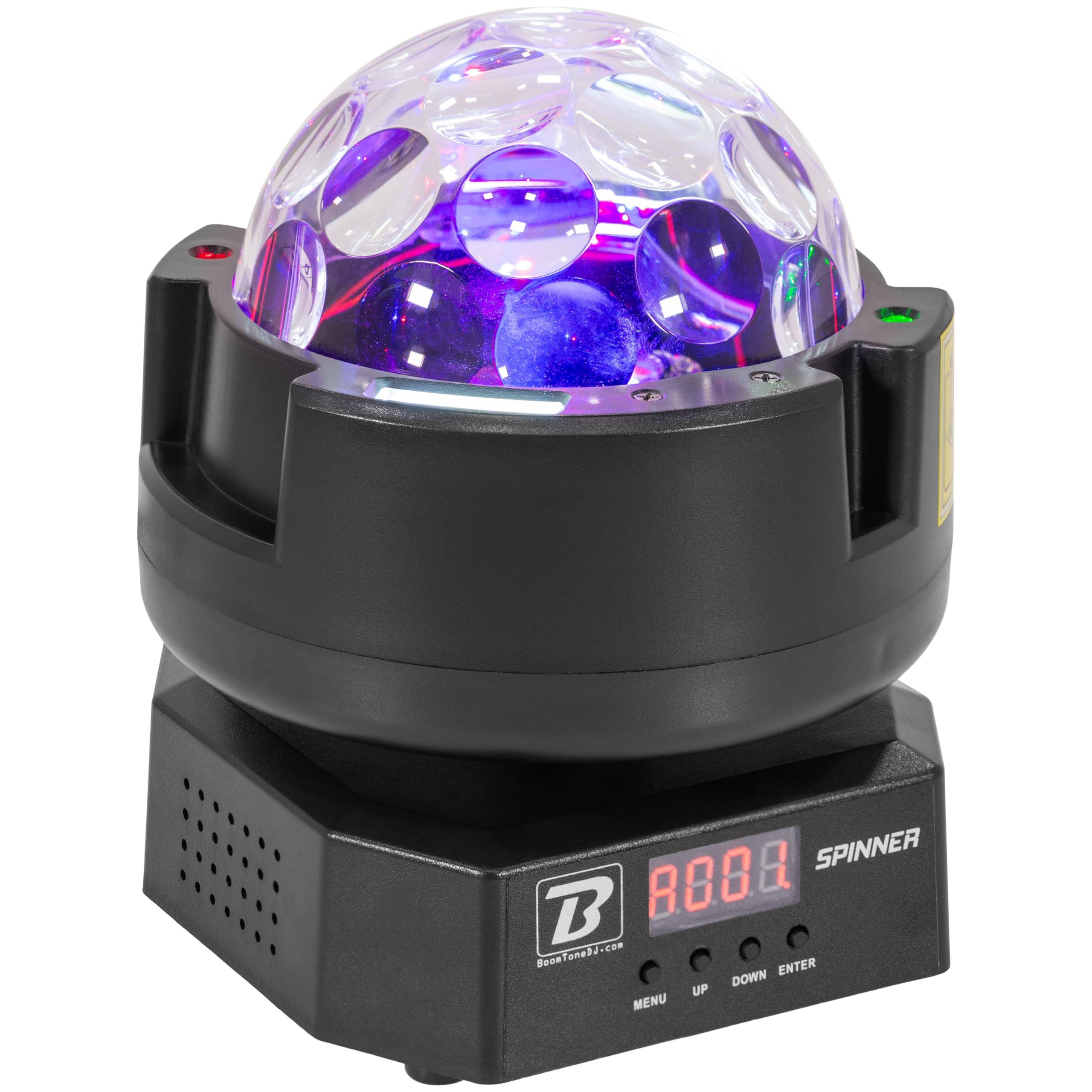 boomtonedj-spinner-jeu-de-lumi-re-led-3-en-1-stroboscope-dmx image 2