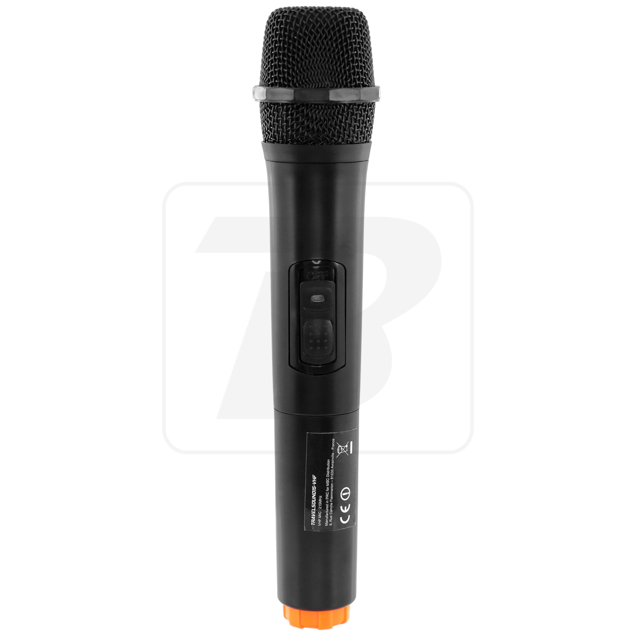 boomtonedj-travelsound-handmic-215-micro-vhf-noir-piles image 7