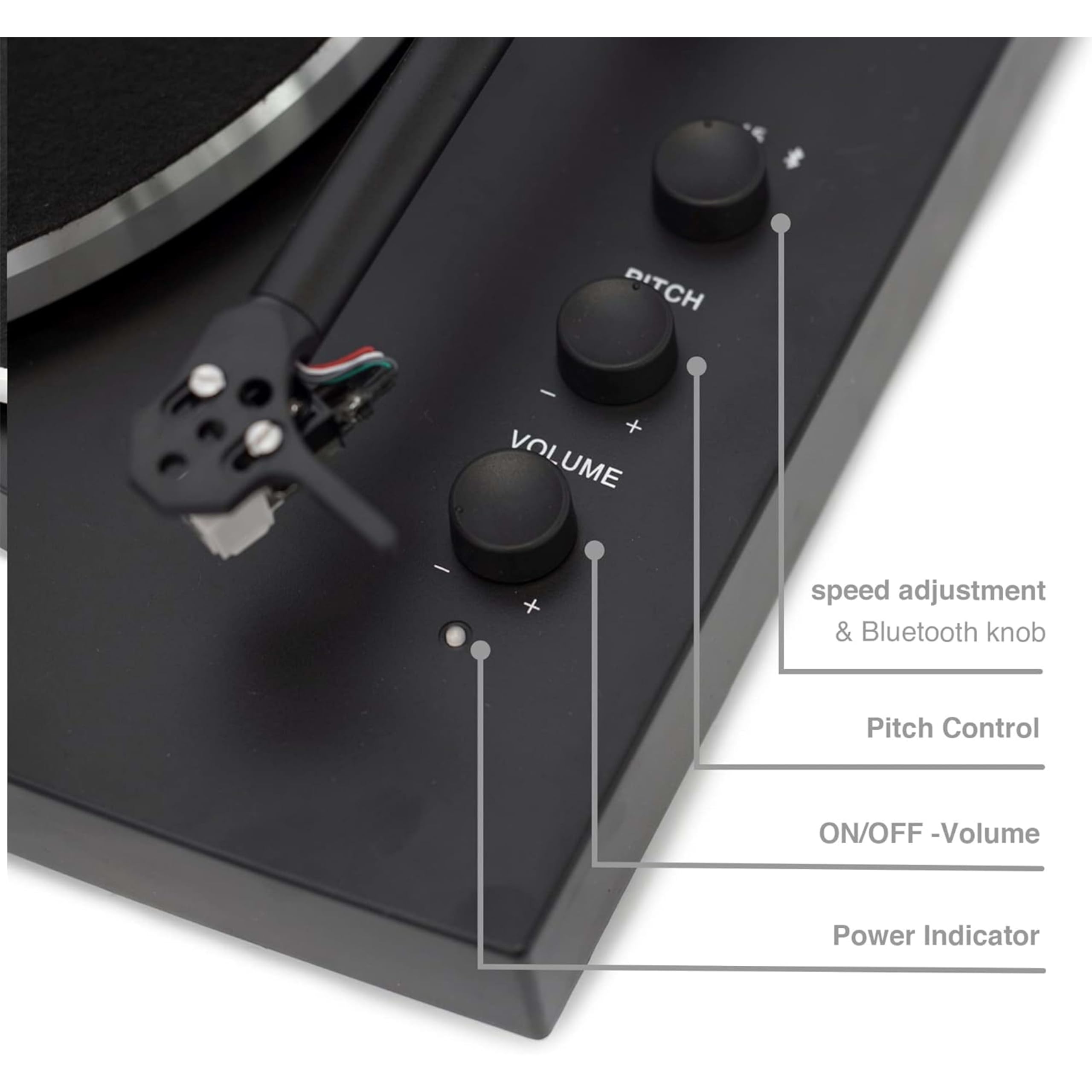 crosley-t150-tourne-disque-bluetooth-noir-avec-enceintes-30w image 5