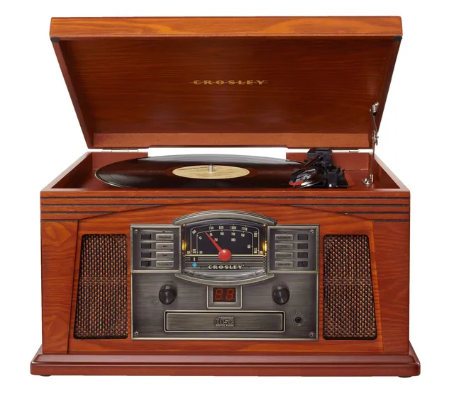 crosley-lancaster-platine-vinyle-bluetooth-paprika-cd image 1