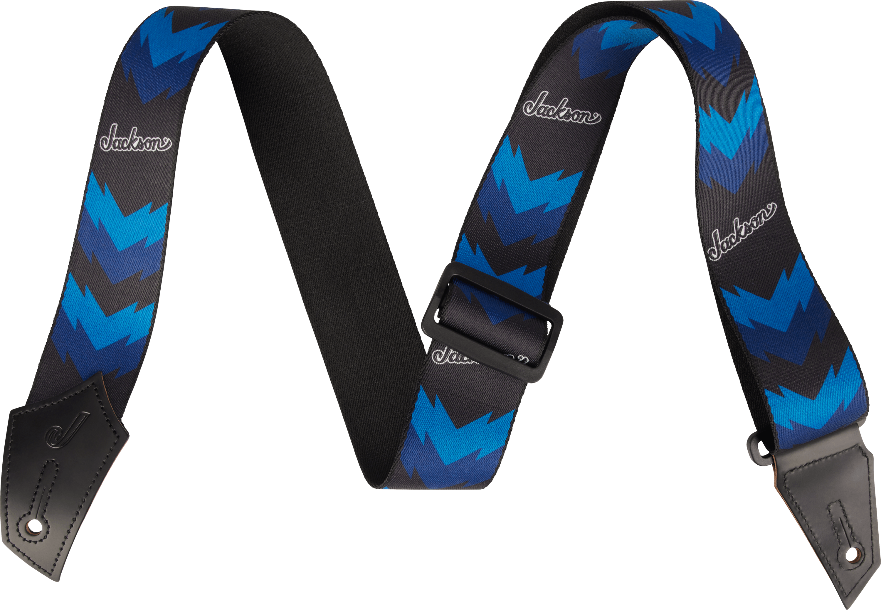 jackson-strap-double-v-sangle-guitare-50-mm-noir-blanc image 4