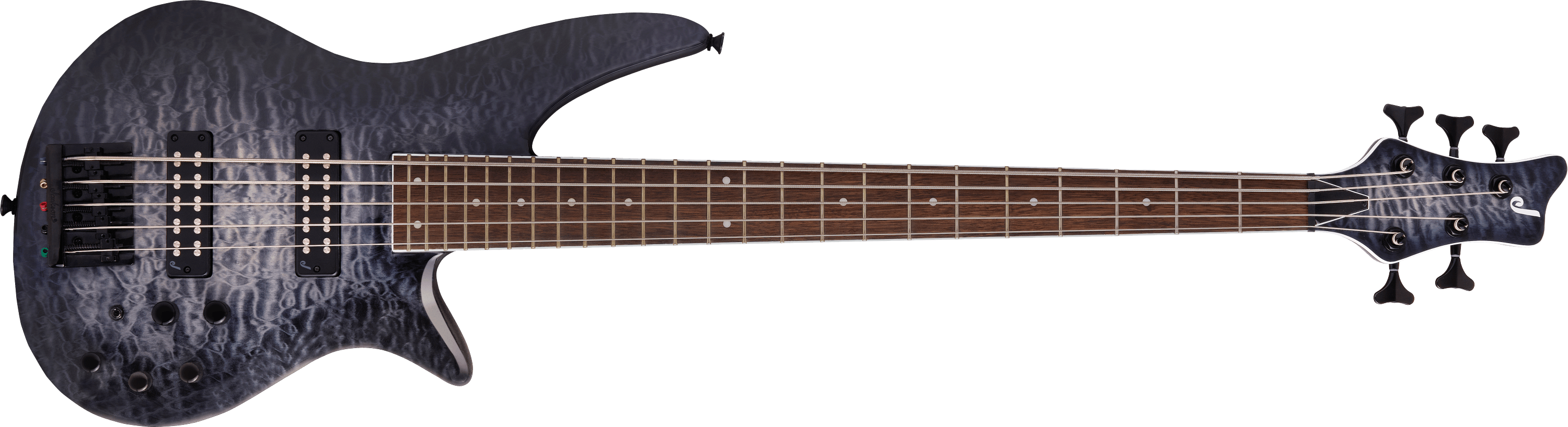 jackson-x-series-spectra-sbxq-v-basse-5-cordes-transparent-black image 1