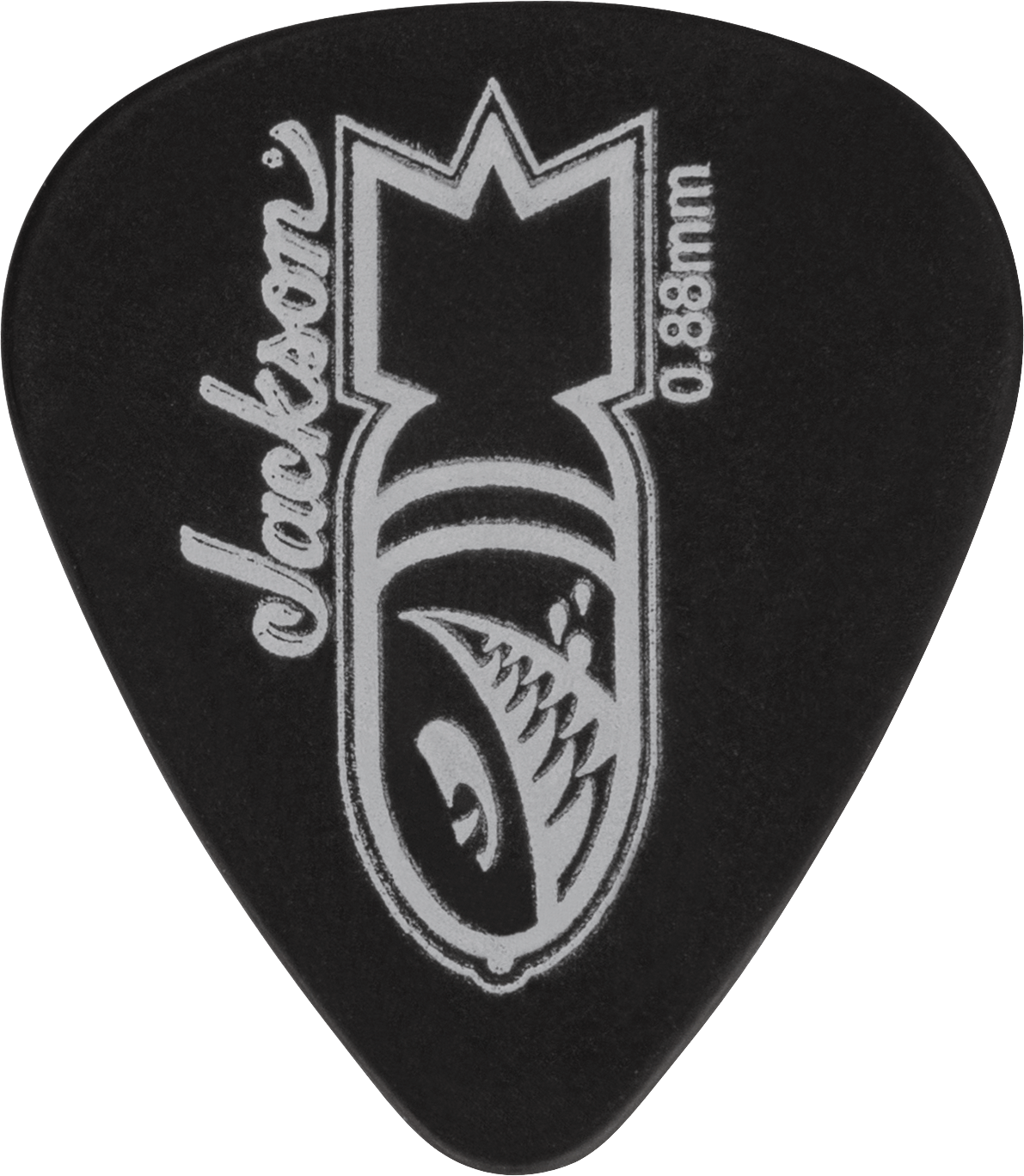 jackson-351-bomb-picks-m-diators-guitare-noirs-0-73-mm-x12 image 5
