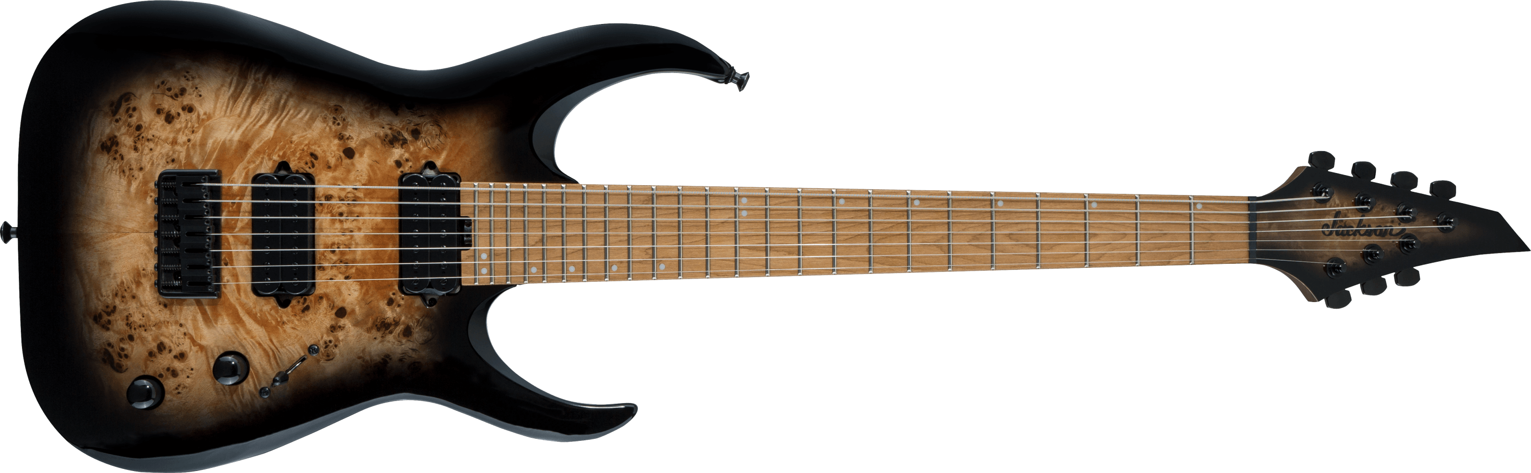 jackson-pro-series-misha-mansoor-juggernaut-ht7p-guitare-chlorine-burst image 3