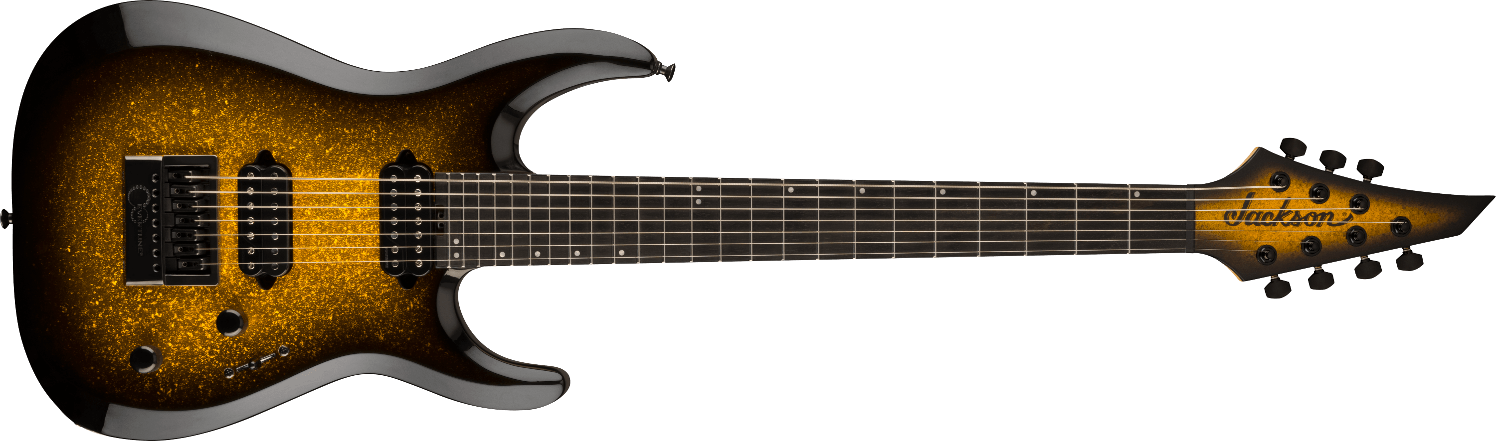 jackson-pro-plus-dinky-mdk-evertune-7-guitare-gold-sparkle image 1