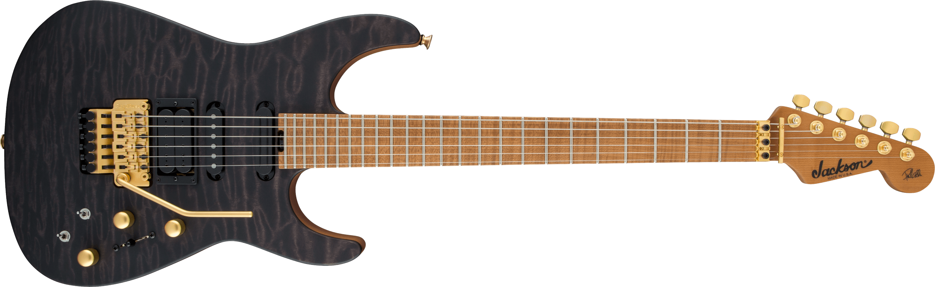 jackson-pc1-phil-collen-guitare-lectrique-satin-trans-amber image 5