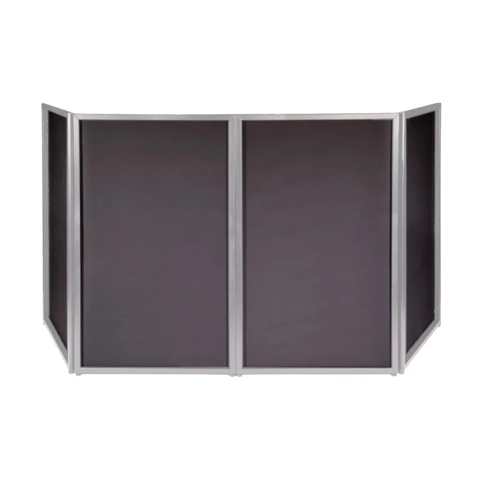 boomtonedj-facade-lycras-noirs-tissu-stand-dj image 1