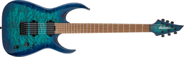 jackson-pro-juggernaut-ht6qm-guitare-chlorine-burst image 1