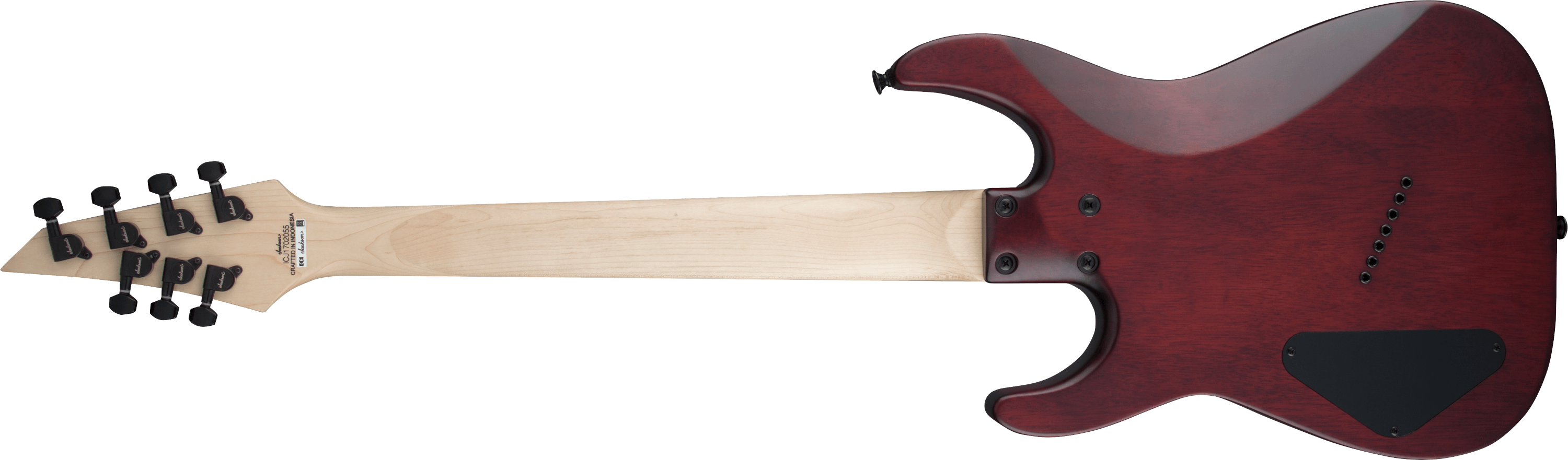 jackson-x-series-dinky-dkaf7-ms-guitare-7-cordes-stained-mahogany image 2