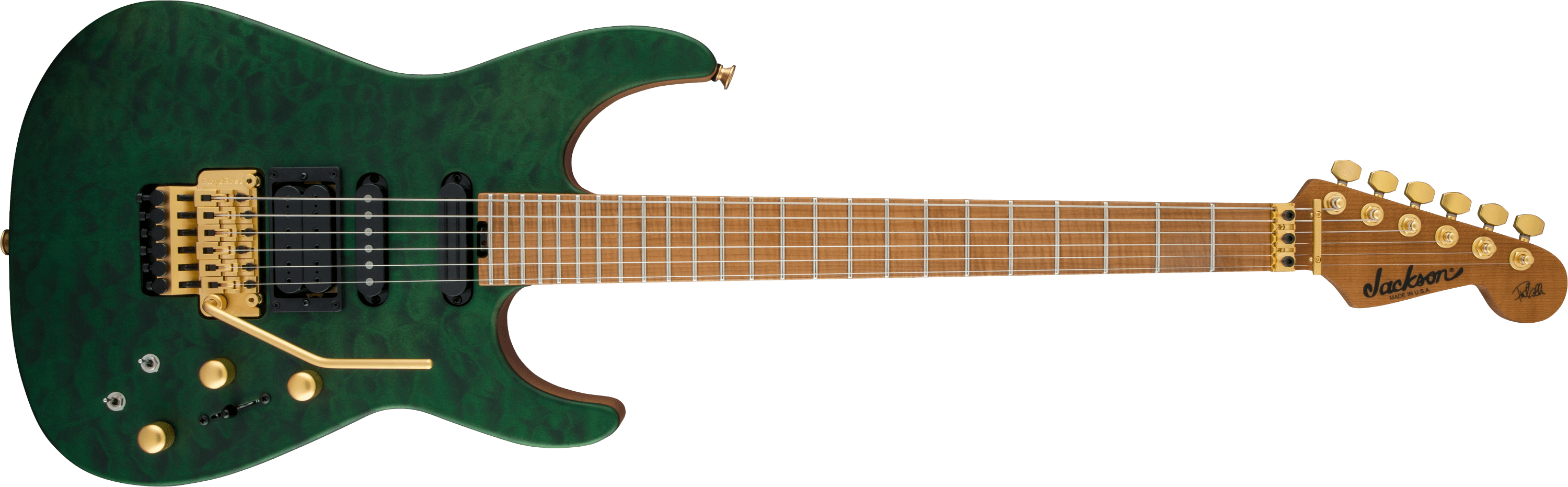 jackson-pc1-phil-collen-guitare-lectrique-satin-trans-amber image 7