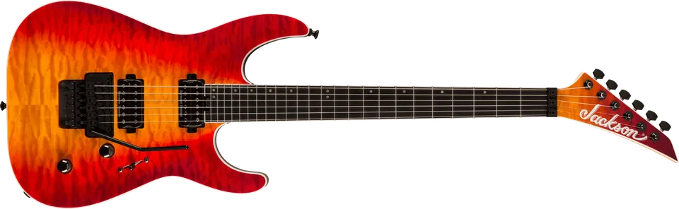 jackson-pro-plus-dinky-dkaq-guitare-firestorm-floyd-rose image 1