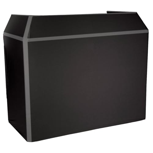 boomtonedj-dj-stand-pro-tissu-lycra-noir-habillage-stand image 2