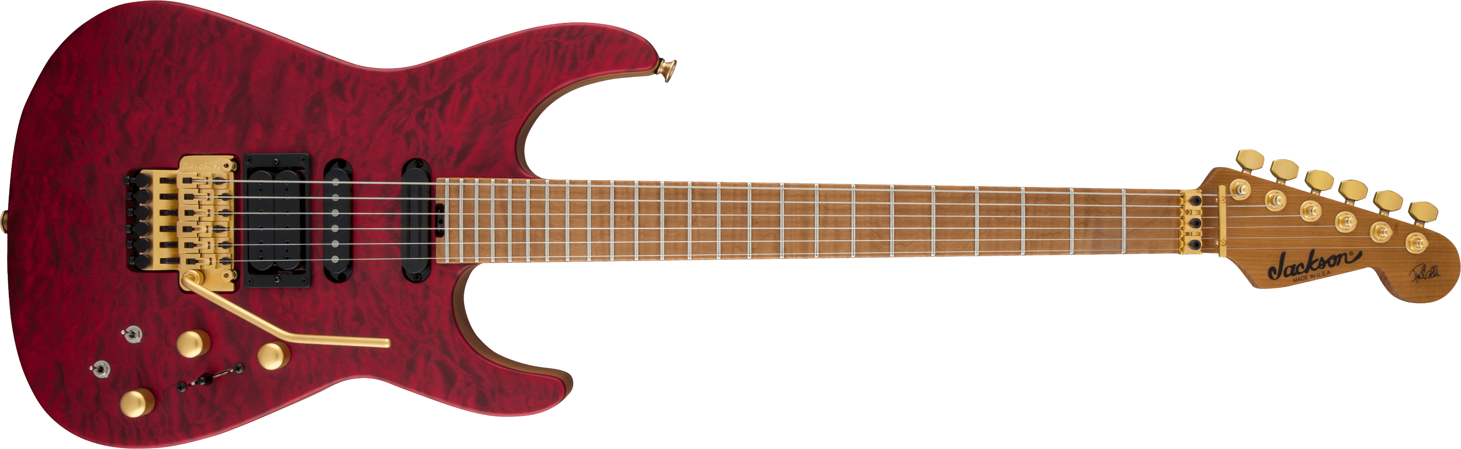 jackson-pc1-phil-collen-guitare-lectrique-satin-trans-amber image 6