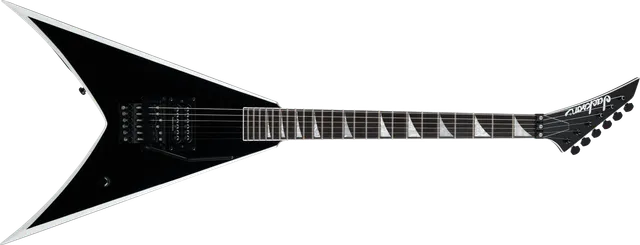 jackson-pro-king-v-wes-borland-guitare-lectrique-black-white-bevels image 1