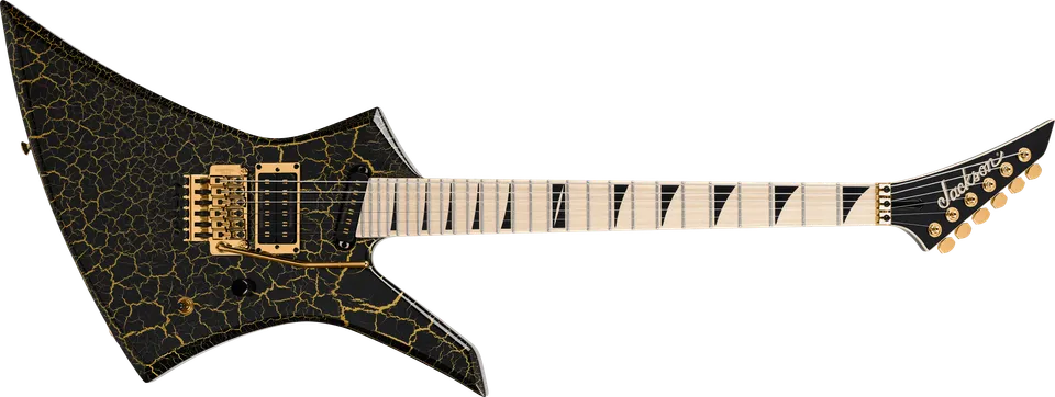 jackson-pro-plus-kelly-ke27-guitare-lectrique-brandon-ellis-gold-crackle image 1