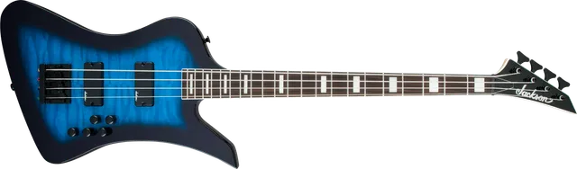 jackson-js-series-kelly-bird-js3q-basse-4-cordes-blue-burst image 1