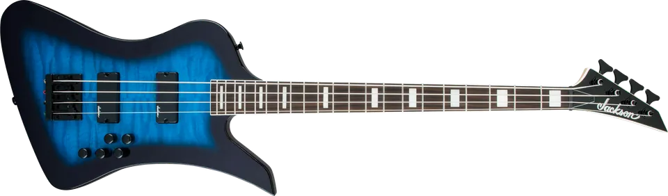 jackson-js-series-kelly-bird-js3q-basse-4-cordes-blue-burst image 1