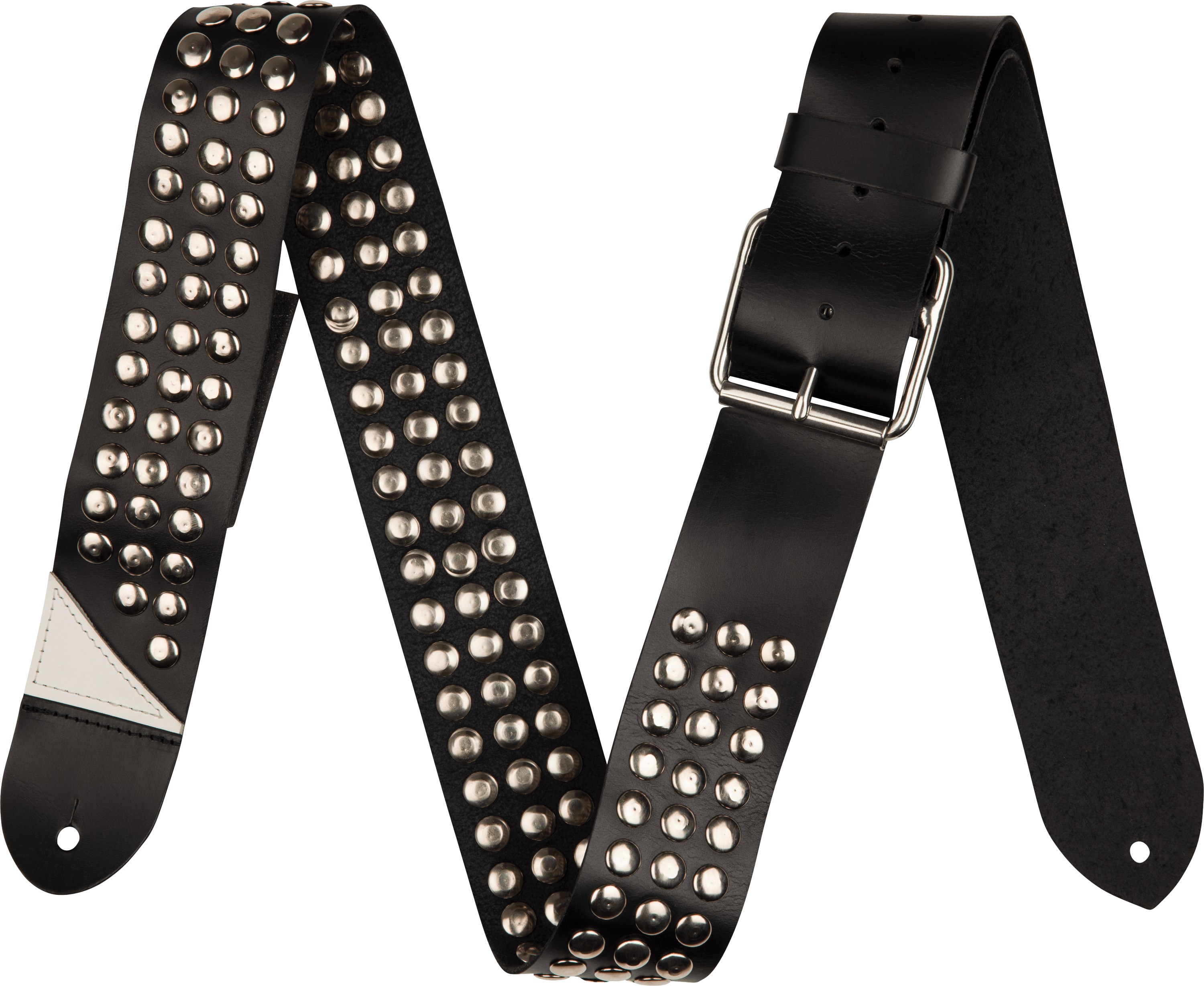 jackson-straps-metal-stud-sangle-cuir-noir-63-5-mm-clous image 5