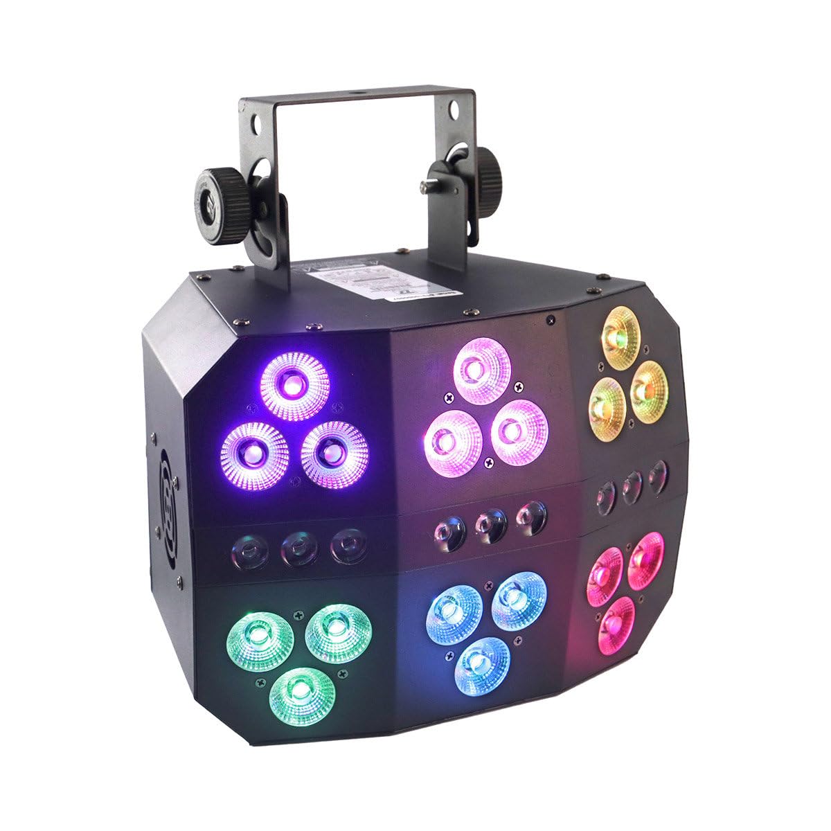 boomtonedj-6-pack-led-par-jeu-de-lumi-res-wash-rgbw-uv image 5