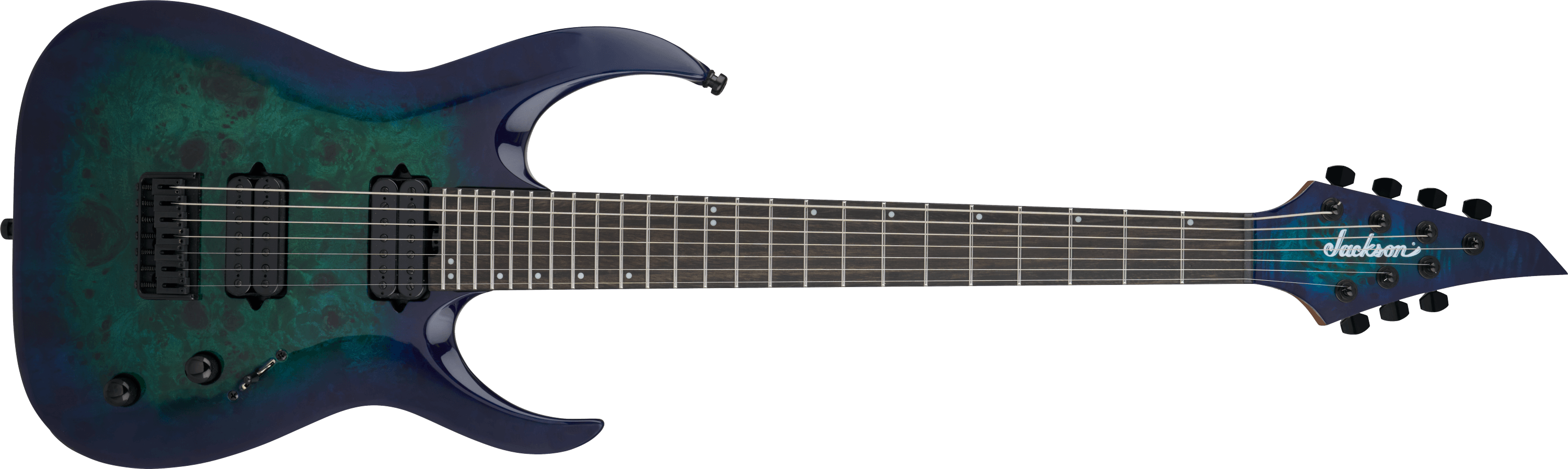 jackson-pro-series-misha-mansoor-juggernaut-ht7p-guitare-chlorine-burst image 1