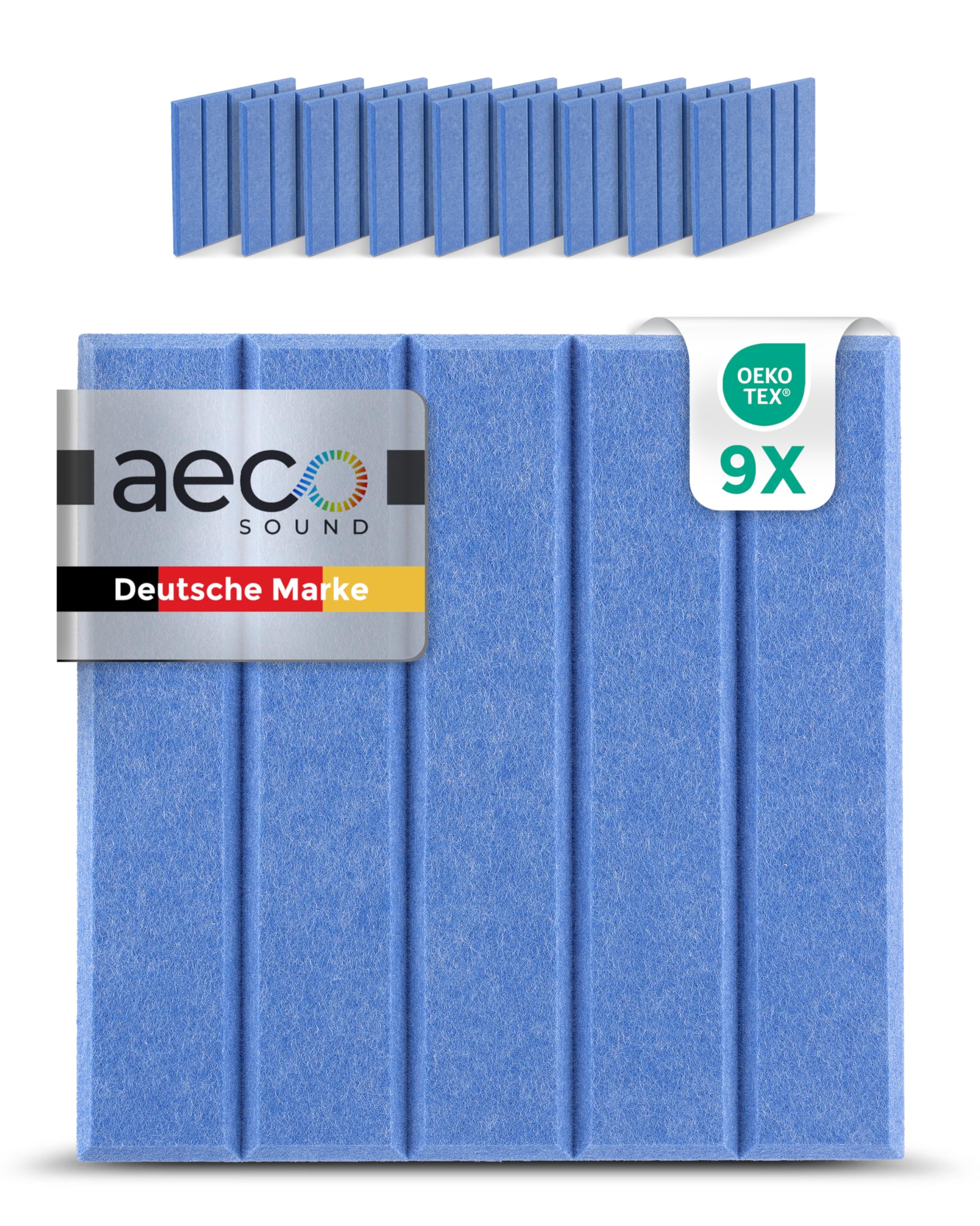 aeco-akustikfilz-panneau-feutre-bleu-rayures-9-pi-ces image 1