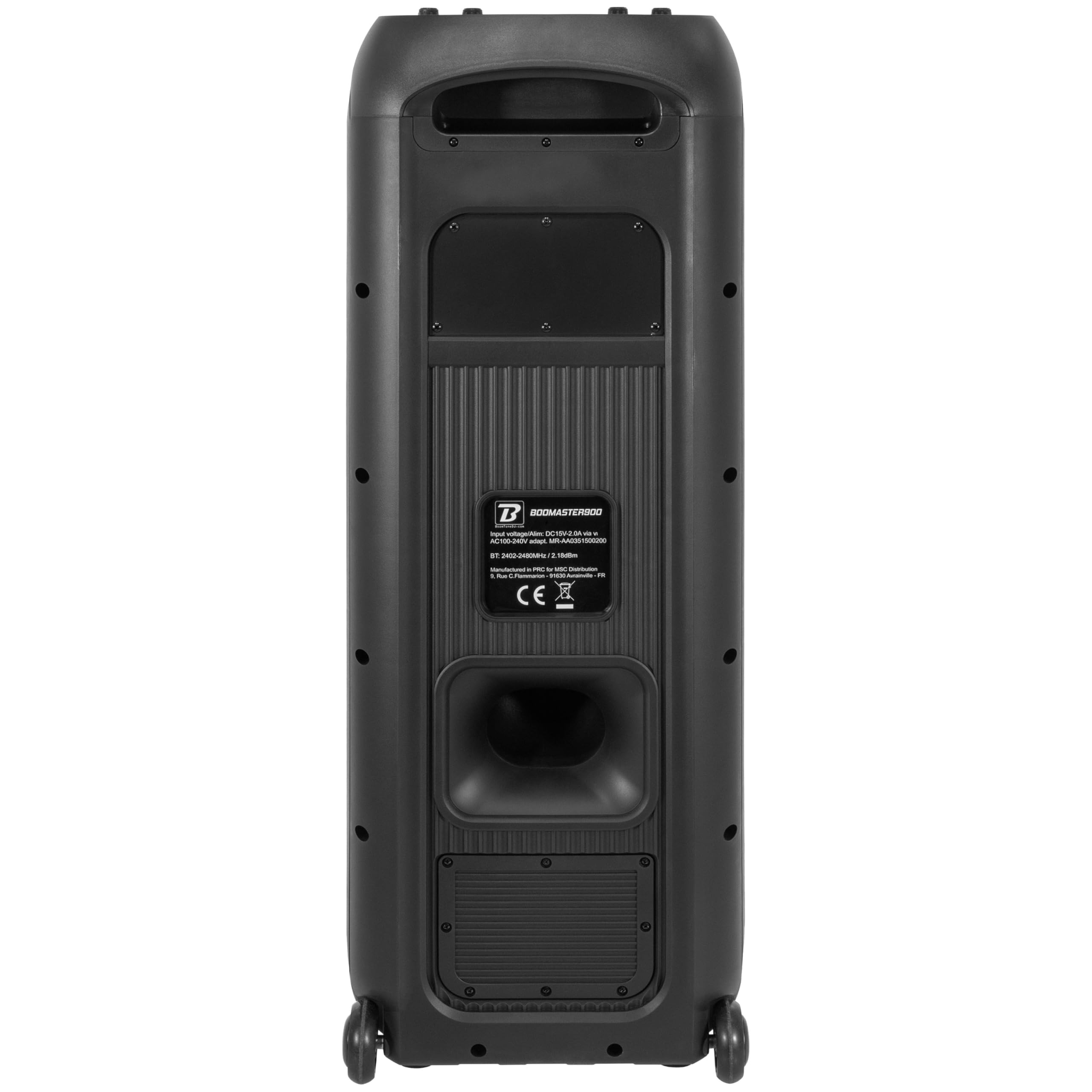 boomtonedj-boomaster-900-enceinte-portable-bluetooth-led-batterie image 3