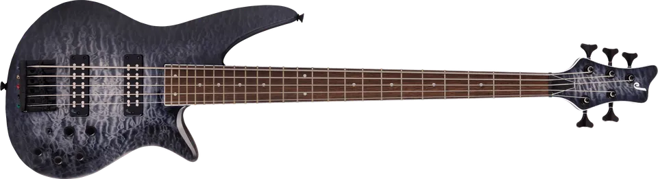 jackson-x-series-spectra-sbxq-v-basse-5-cordes-transparent-black image 1