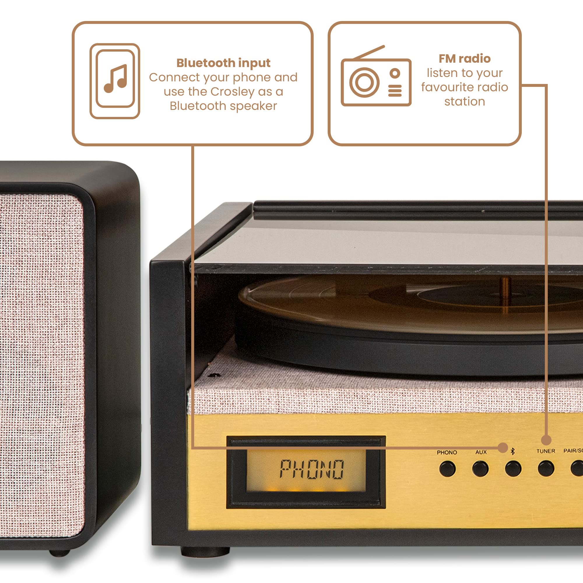 crosley-coda-tourne-disque-bluetooth-radio-fm-noir-gris image 7
