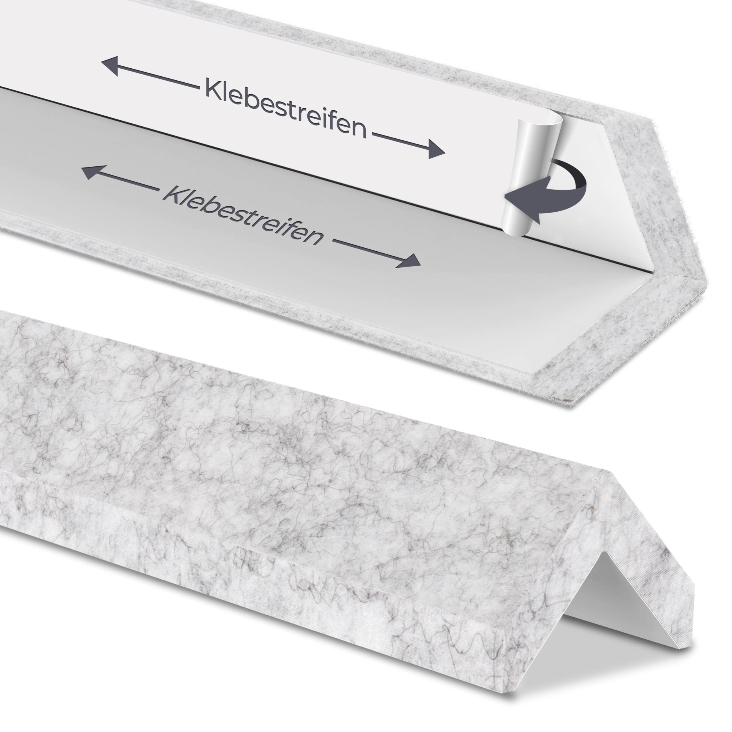 aeco-wandschutz-protection-bord-autocollante-gris-lot-3-feutre image 8